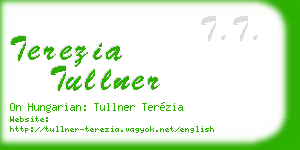 terezia tullner business card